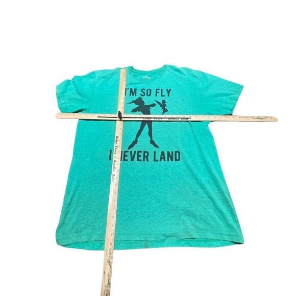 Disney Parks Peter Pan Tinkerbell I'm So Fly I Never Land t-shirt adult X-LARGE - Picture 5 of 8